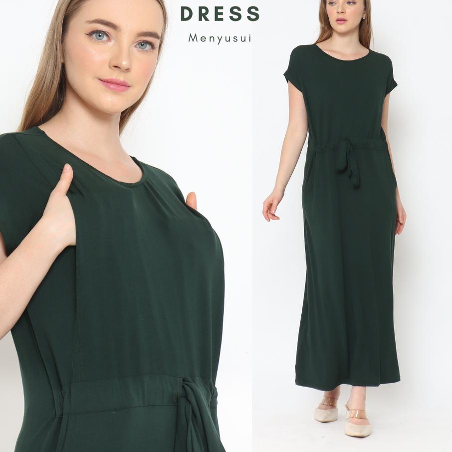 ➮ Baju Menyusui Happymomma - Daster Busui Kekinian bisa untuk Baju Hamil Dress Hamil ✽