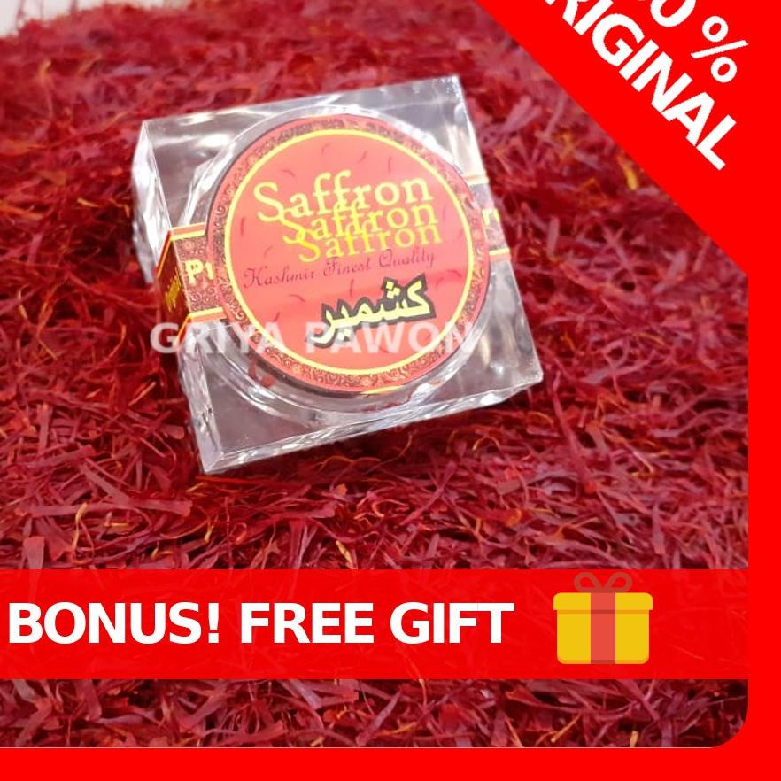 

✳ Saffron Kashmir Original | Safron Kashmir Premium 1gr 0,5gr 0,25gr PROMO COD GRATIS ONGKIR ◙