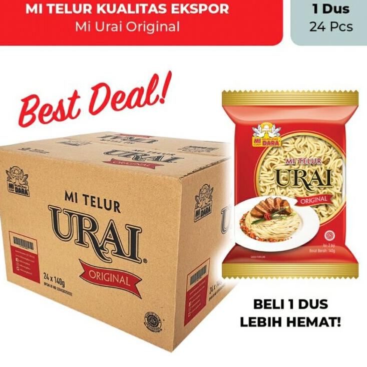 

▲ Mie Telur Urai original & pipih burungdara karton dus 24pcs ( free bungkus plastik hitam+ lakban fragile ) ➮