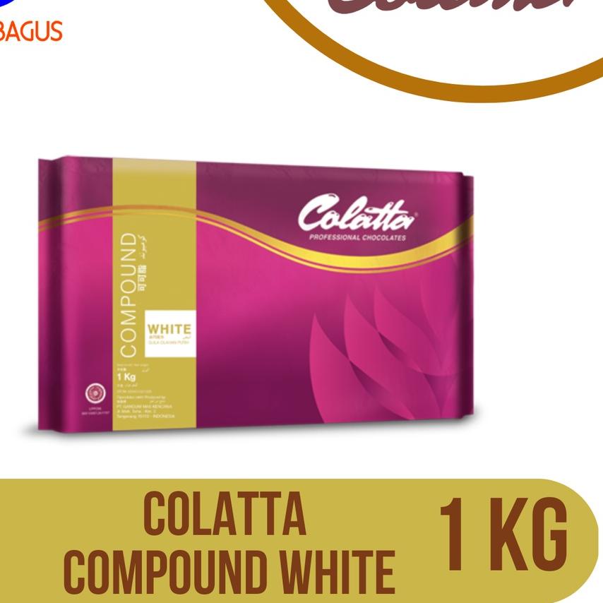 

✳ Coklat Batang - Colatta White Chocolate Compound 1kg ✴