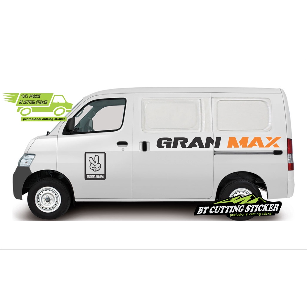 STIKER MOBIL GRANMAX MINIBUS STIKER DAIHATSU GRANMAX MINIBUS STIKER VARIASI MOBIL MINIBUS GRANMAX