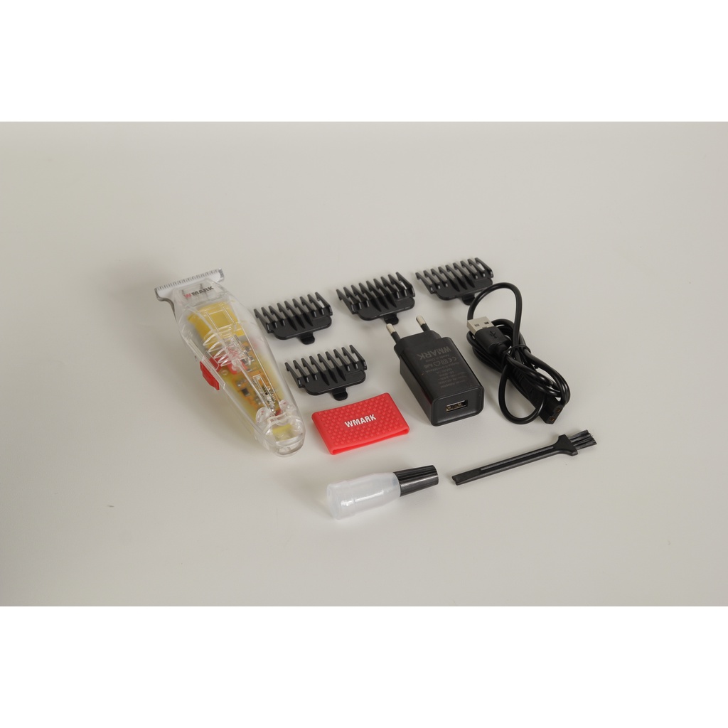 Wmark NG-202 Alat Cukur Rambut Hair Trimmer Transparan - 100% Ori