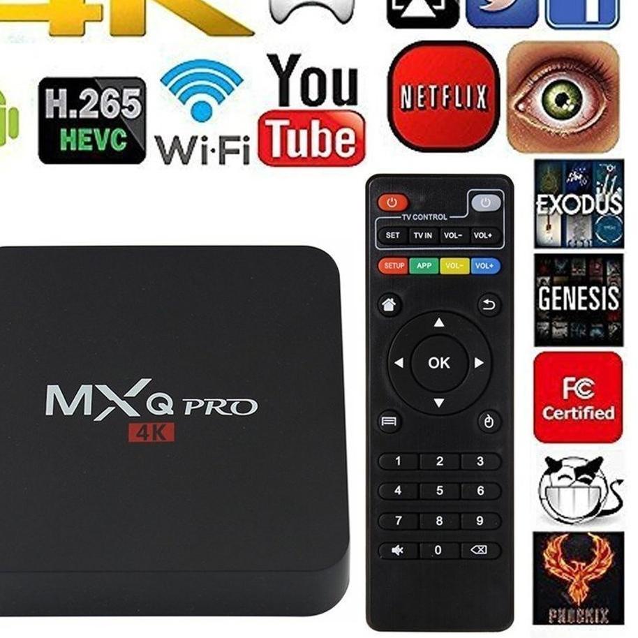 ♨ Android Tv Box Smart Tv Alat Eksternal Yang Bisa Digunakan Untuk Semua Jenis TV/Smart Tv Box ◌