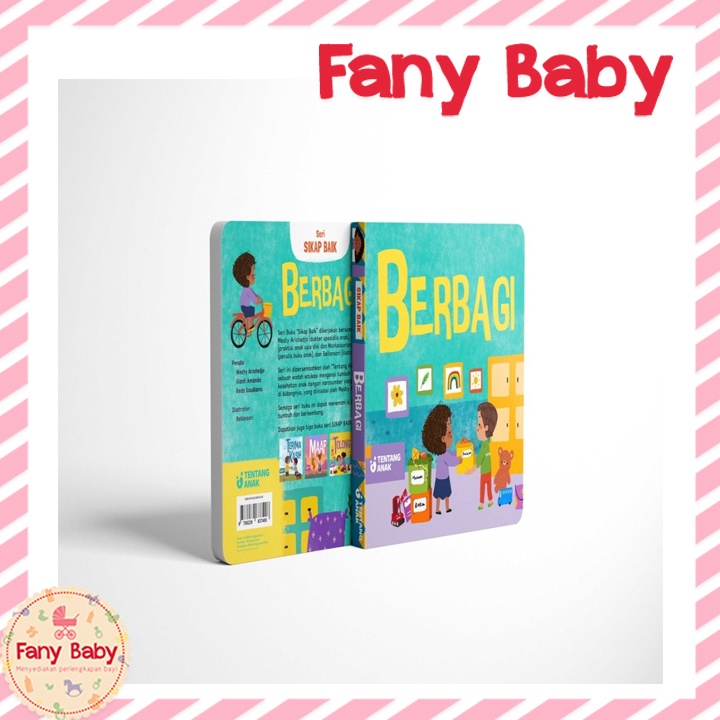 TENTANG ANAK BOARD BOOK SERI SIKAP BAIK - BERBAGI