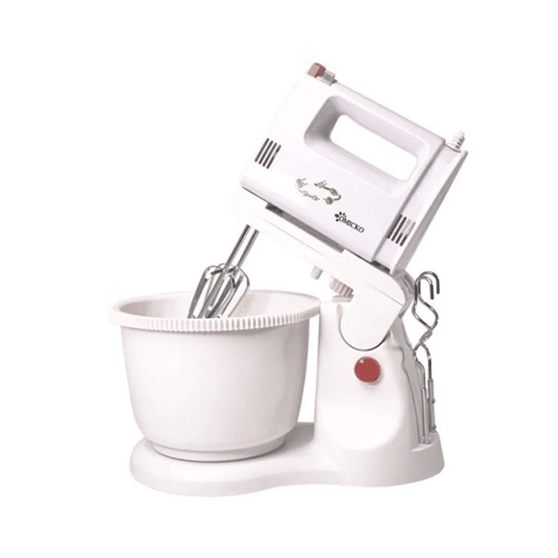 ANG MIXER OMICKO MX1506 STANDING 5 KECEPATAN / MIXER COLOKAN LISTRIK ALAT PENGADUK KUE SET MANGKOK