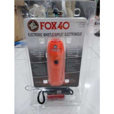 PELUIT / PLUIT FOX 40 ELECTRIC ORIGINAL WHISTLE ELECTRONIC FOX 40