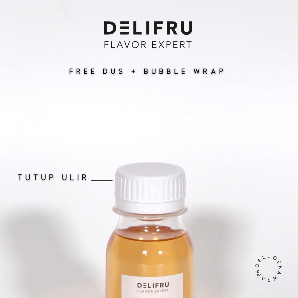 Delifru Vanilla Syrup Repack [30, 50, 100] g