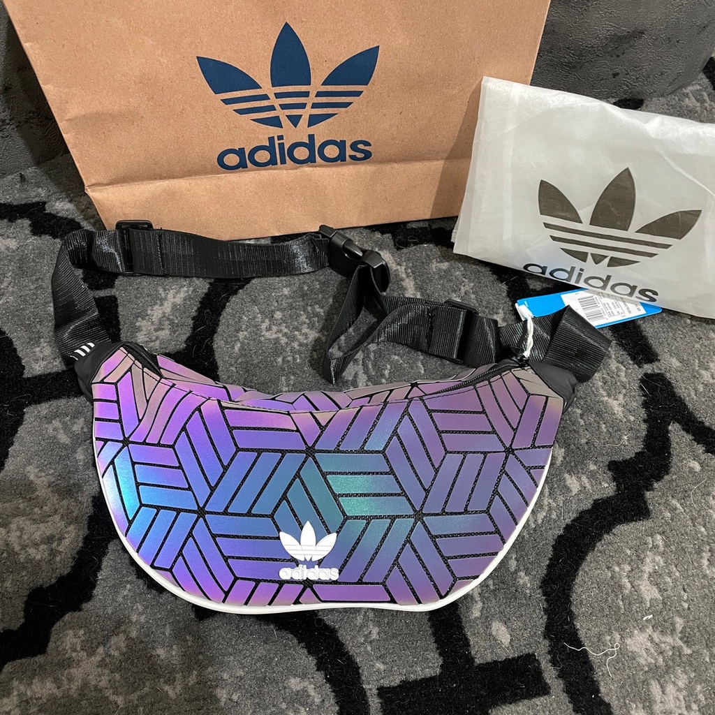 TAS WAISTBAG ADIDAS NEW PATTERN ORIGINAL REFLECTIVE