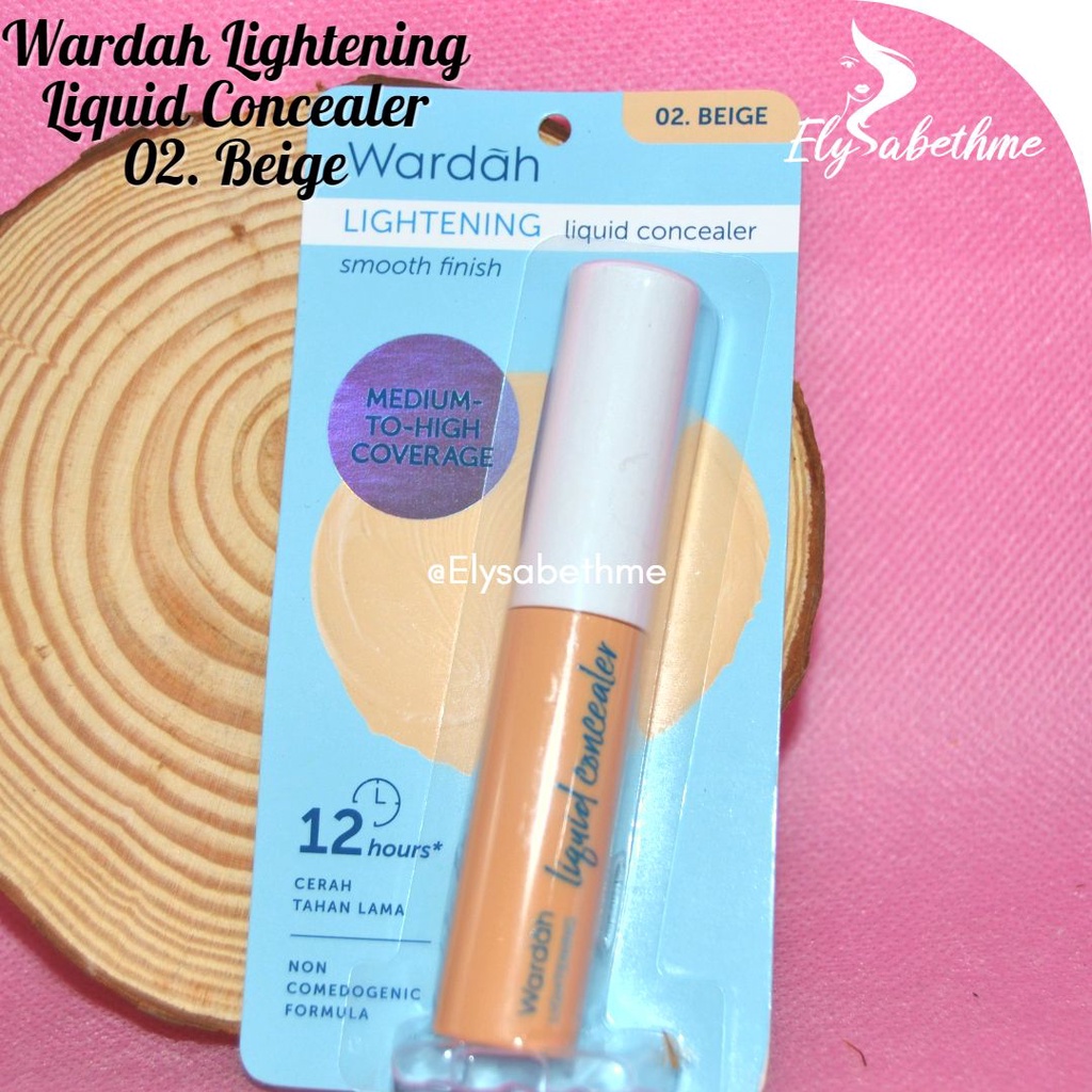 ✿ELYSABETHME✿ 🅆 🄰 🅁 🄳 🄰 🄷 wardah beauty lightening concealer penutup menutupi pori kantong mata jerawat kosmetik halal