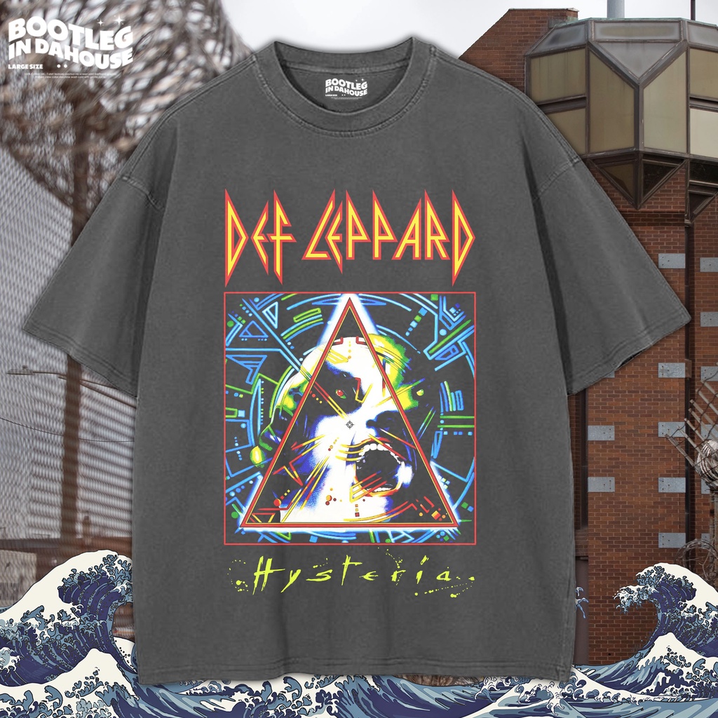 DEF LEPPARD Oversize T-shirt / Kaos Oversize DEF LEPPARD