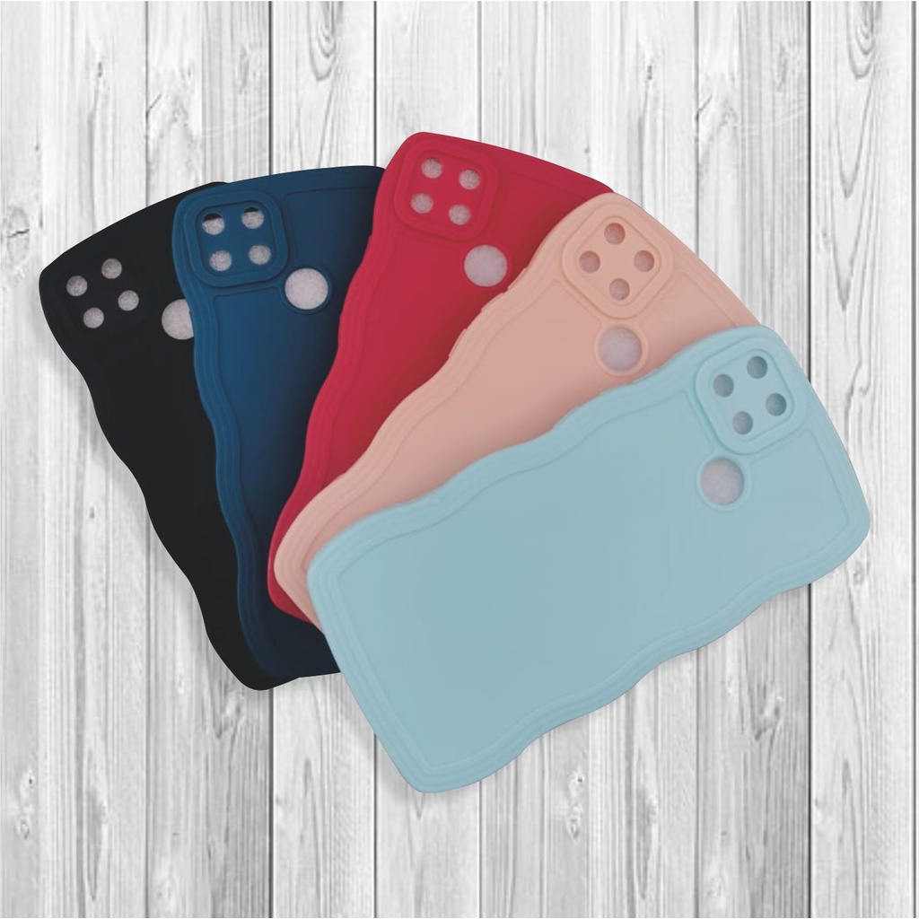 Softcase Gelombang Oppo A57 A77S A31 A54 A55 A1K A37 A39 A57 Neo 9 4G 5G 2022 Case Silikon