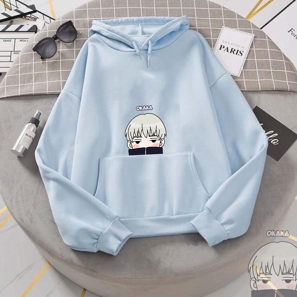 HARGA BERSAHABAT HOODIE ANIME PREMIUM JUJUTSU KAISEN / INUMAKI TOGE CHIBI OKAKA