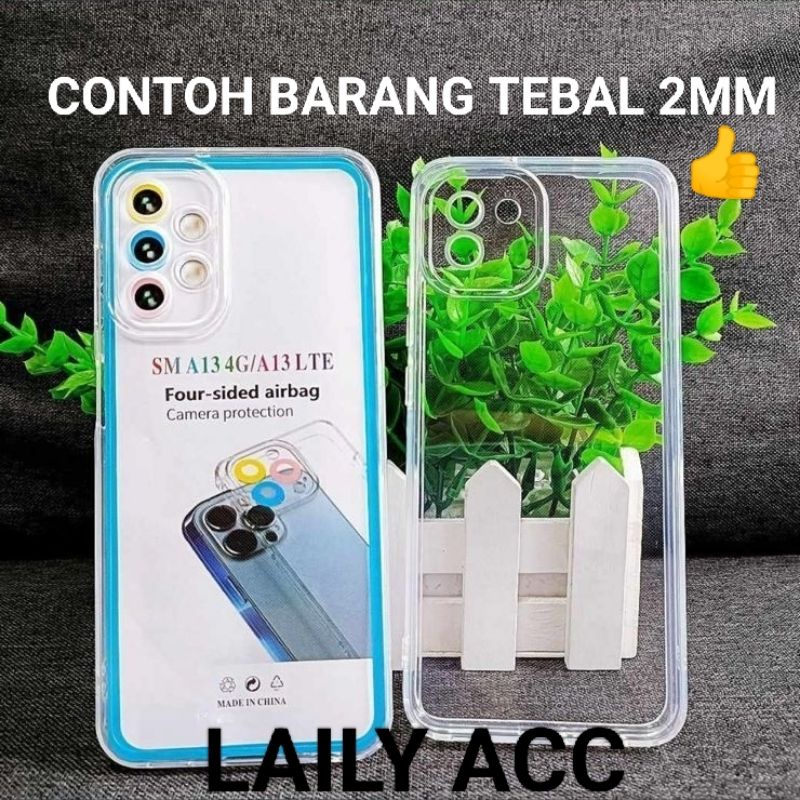 SOFT CASE CLEAR SPACE TRANSPARAN OPPO A3S SILIKON PROTECT CAMERA