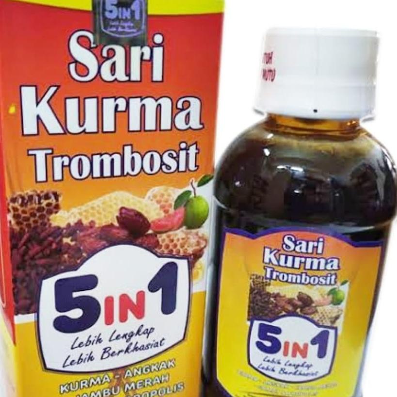 

✻ Sari Kurma Trombosit 5 in 1 Kecil 280gr Angkak Jambu ☀