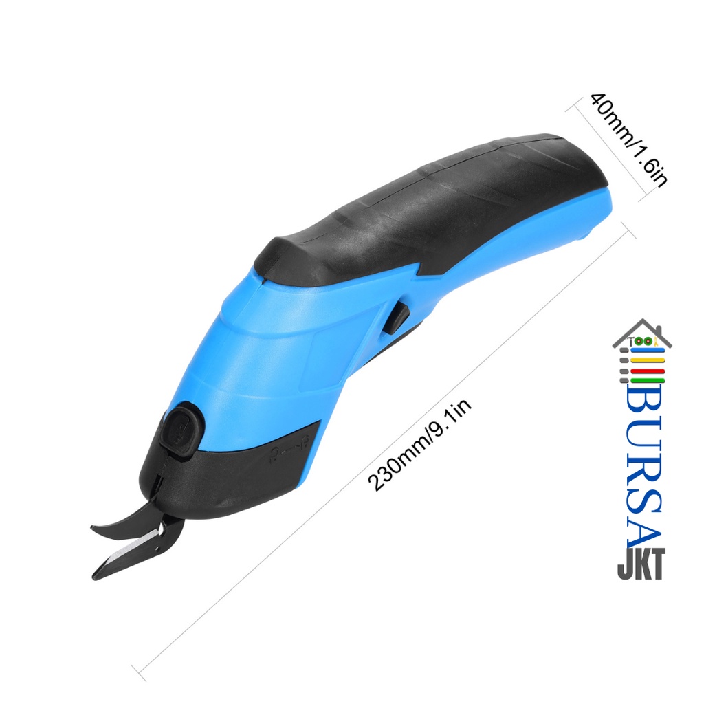 GUNTING POTONG KAIN KARPET KERTAS KARTON PVC 3.6V CUTTING MACHINE ELECTRIC SCISSOR
