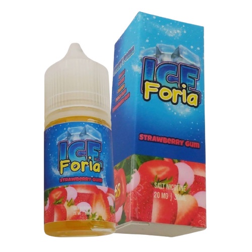 Ice Foria Strawberry Gum Salt Nic 30ML by Omnilab x 168