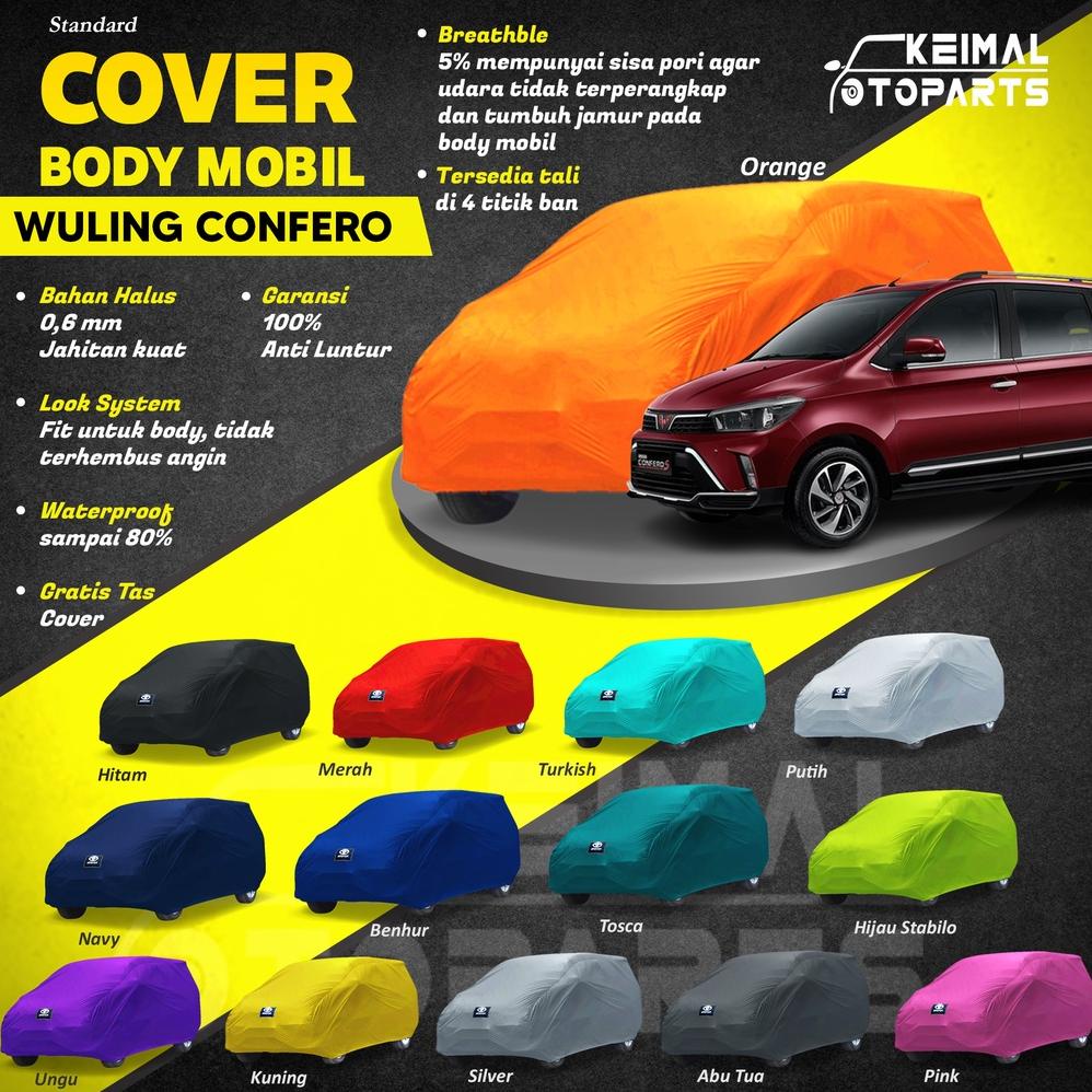 Cover Sarung Mobil Wuling Confero Waterproof - Mantel Penutup Mobil Wuling Confero S - Cover Mobil O