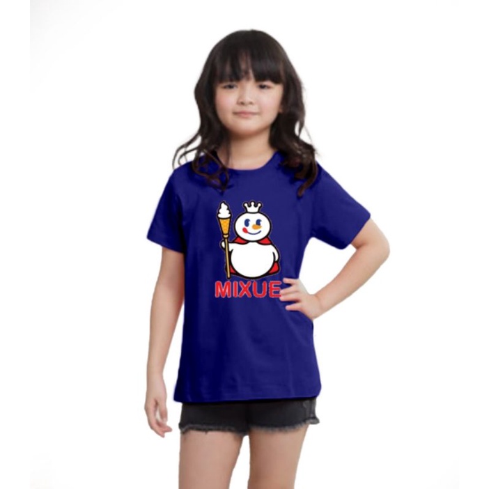 KAOS MIXUE ANAK PEREMPUAN  1-10 TAHUN