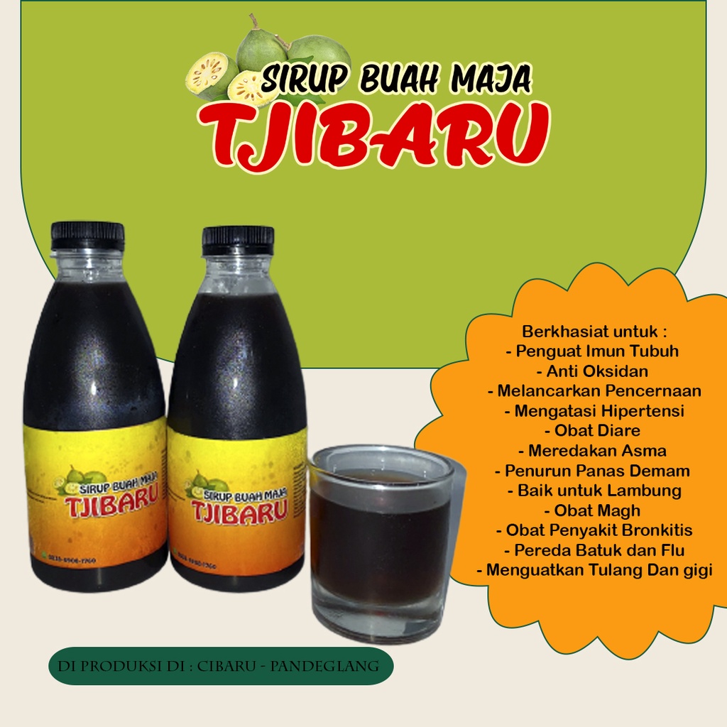 

SIRUP BUAH MAJA TJIBARU