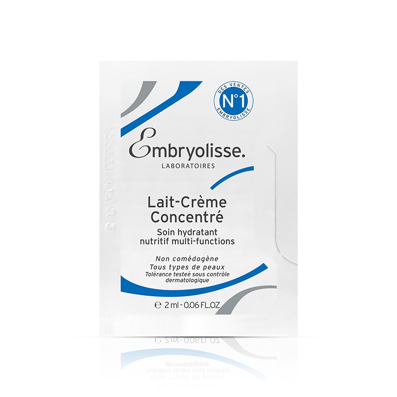 [Free Gift] Sample Embryolisse Lait-Creme Concentre 2ml – Miracle Cream 6 IN 1 : Pelembab Moisturizer Wajah + Makeup Cleanser Remover + Makeup Base Primer