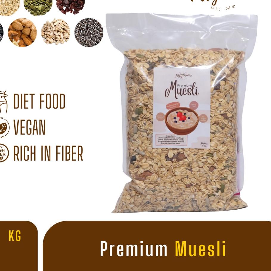 

▼ Fittylicious Muesli 1 KG / Fittylicious Muesli 500 Gr ♤