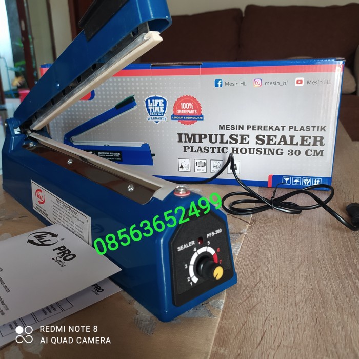 monggo] Mesin Perekat Plastik Impulse Sealer 30 cm HnL