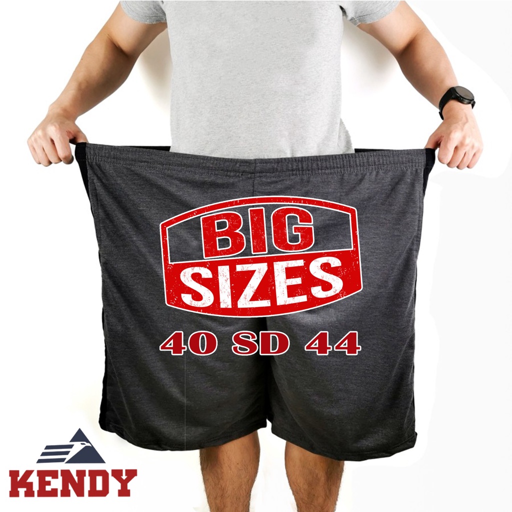 Celana Pendek Bahan Kaos Size Jumbo Original Kendy