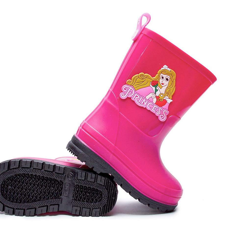 Terpopuler Sepatu Boot Anak Import Disney Princess Aurora Fushia