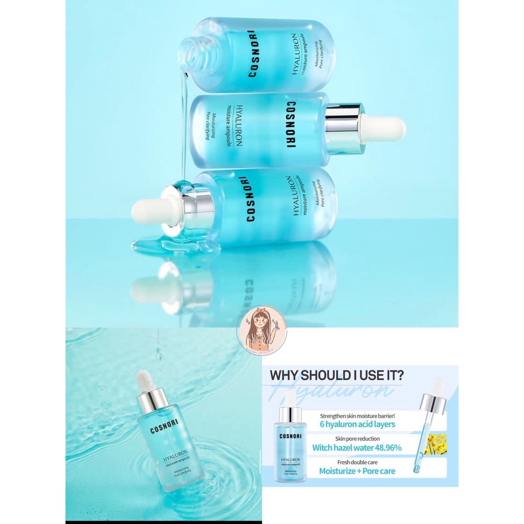￼COSNORI Hyaluron Moisture Ampoule 30ml