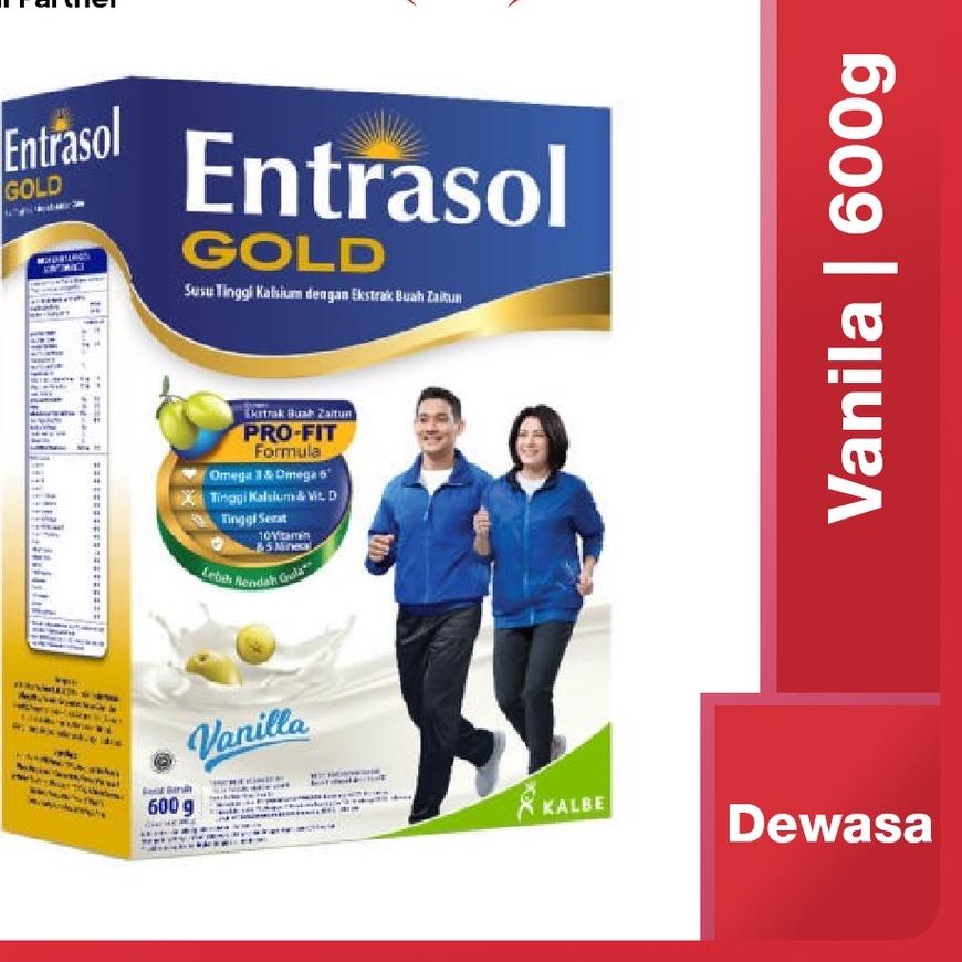 

➮ Entrasol Gold Coklat / Vanila 600gr / Toko Makmur Online ☂