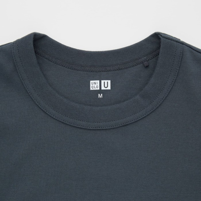 ✨LARIS✨ -UNIQLO U Shirt Kaos Wanita Crew Neck T-Shirt / Kaos Polos Cewek - Olive- 1.2.23