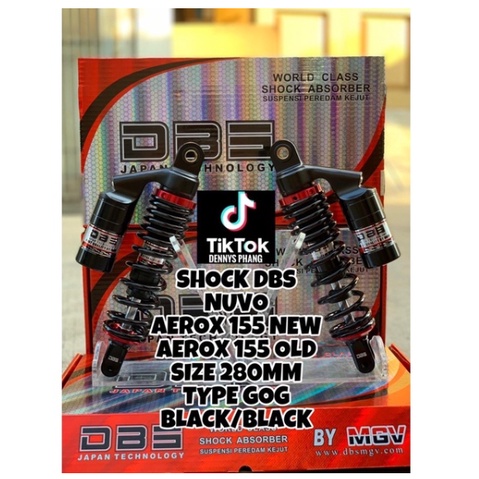 Shock DBS GOG Series 7979 Nouvo shockbreaker tabung atas 280mm