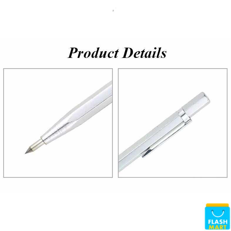 Flashmart Pena Ukir Metal Scriber Tungsten Carbide Tip