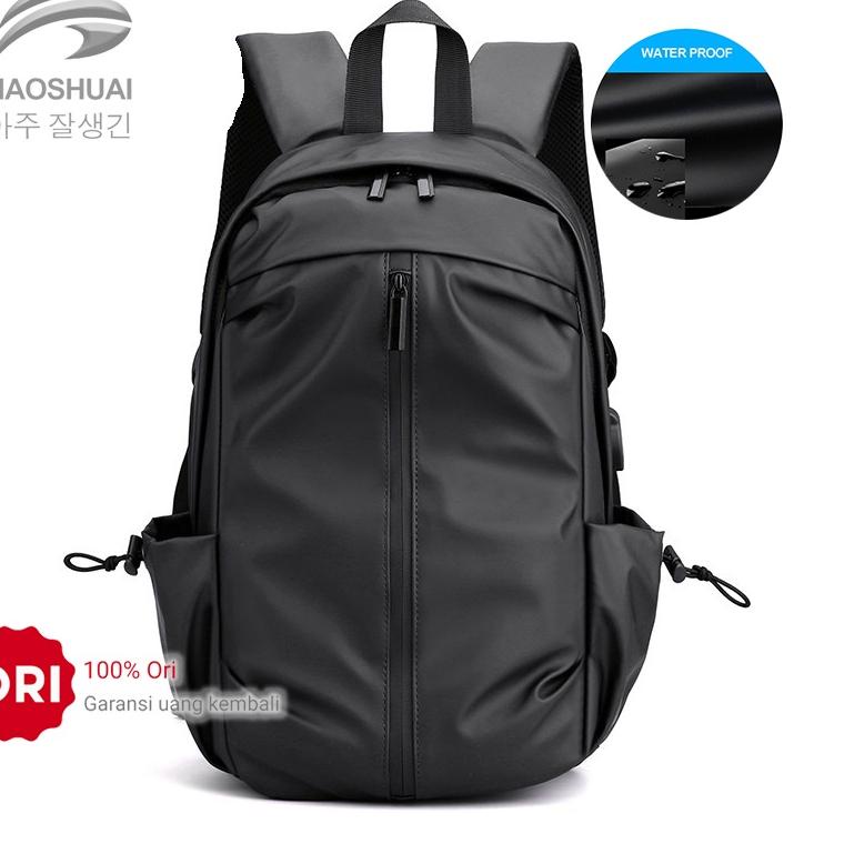 SALE HAOSHUAI 3397 Tas Ransel Pria Tas Backpack Korea Pria Waterproof WATCHKITE WKOS