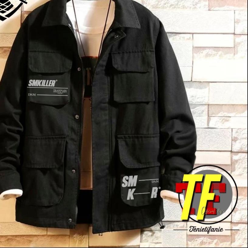 ⅍ TF Store Original Sm killer Jaket Semi Parka Kanvas Big Size XXL ☝