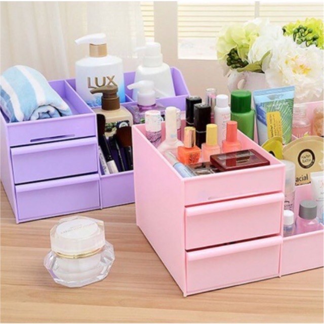 ANG RAK KOSMETIK LACI / Cosmetic Storage Drawer / Kotak Penyimpanan Makeup Organizer / Rak Kosmetik/Rak meja kantor /Rak meja belajar / Rak meja tamu/Rak ATK