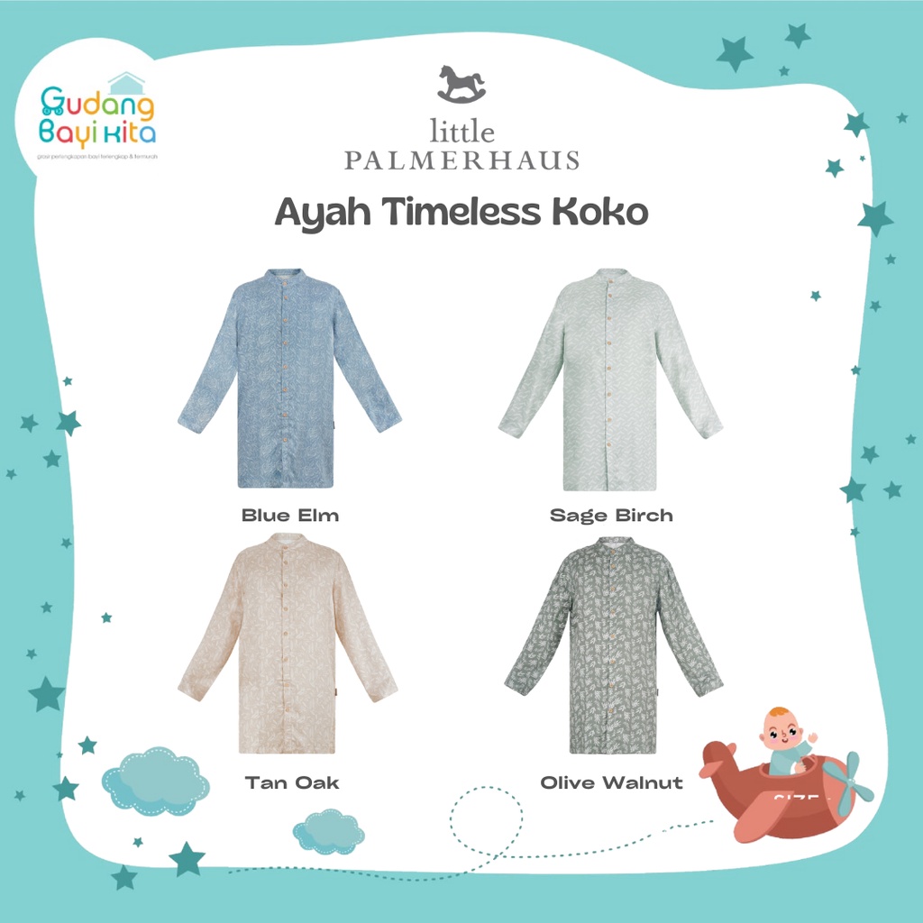 Little Palmerhaus Ayah Timeless Koko - Baju Muslim Koko Dewasa