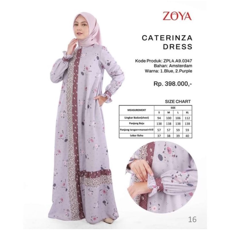 DRESS ZOYA CATERINZA