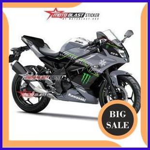 sparepart Decal Stiker Ninja 250SL RR Mono Livery WinterTest Full Body Motoblast 140ZZ3