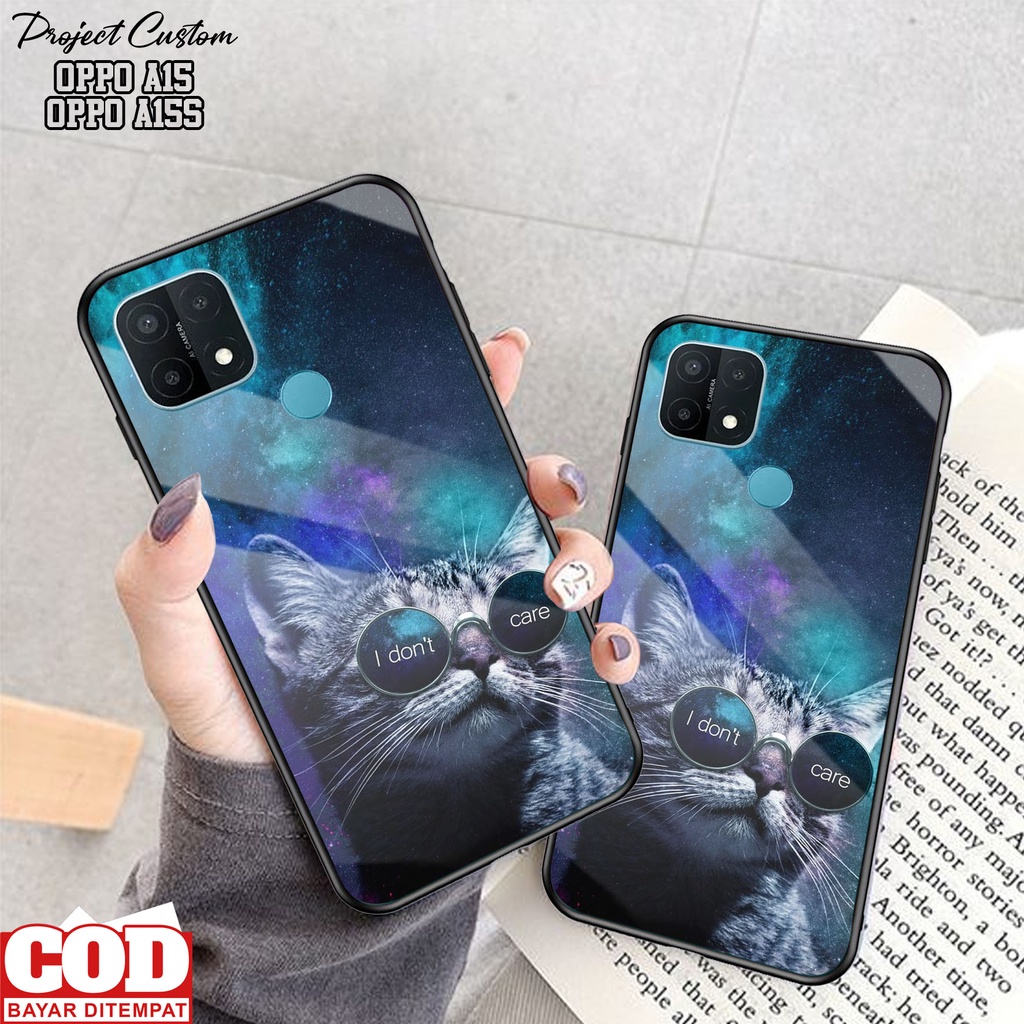 Case OPPO A15 / OPPO A15S - Casing OPPO A15S / OPPO A15 Terbaru [ KCG-03 ] Kesing OPPO A15 - Silikon