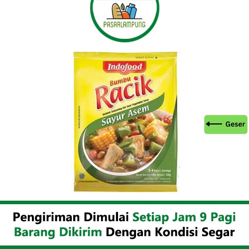 Bumbu Racik Instan Sayur Asem Pasar Lampung