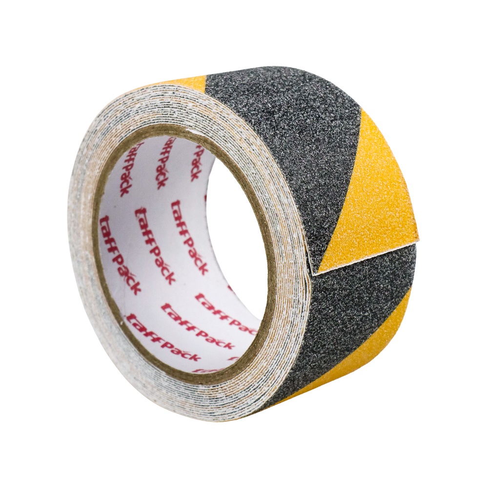 Lakban Tape Safety Grip Anti Slip Strong Traction 5 m x 5 cm - Black/Yellow