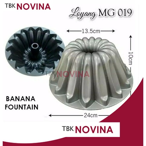LOYANG MG LOVE / BANANA / DAISY / COROL ALUMINIUM PREMIUM PAN Anti Lengket