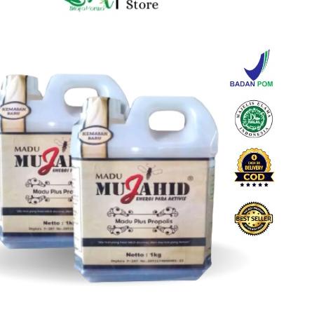 

۞ Hutan MUJAHID 1kg Asli + Propolis (Kemasan Baru) ♦
