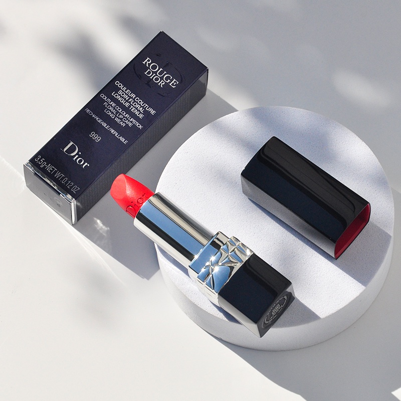 Dior Lipstick Rouge Matte Lipstik 3.5gr/ Dior Lip Glow/ Lip Balm Travel Size 1.5gr【Original 100%】