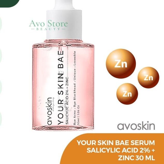 ⅍ Avoskin YSB serum Salicylic Acid 2% + Zinc 30ML [ Eksfoliasi / Exfoliating ] ➧