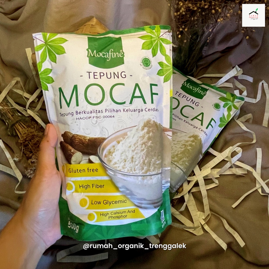 

Mocafine Tepung Mocaf - Tepung Gluten Free - Organik - 500 gr