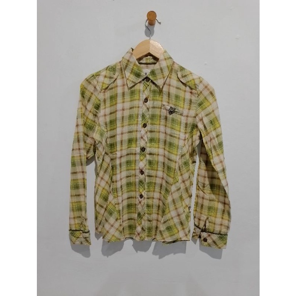 Kemeja Wanita, Kemeja Casual Wanita, Kemeja LOIS, Preloved Murah