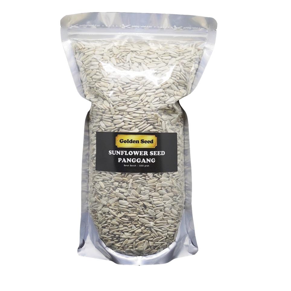

➺ SUNFLOWER SEED PANGGANG 1 KG PREMIUM - BIJI BUNGA MATAHARI ROASTED TANPA KULIT 1000 GRAM ✥