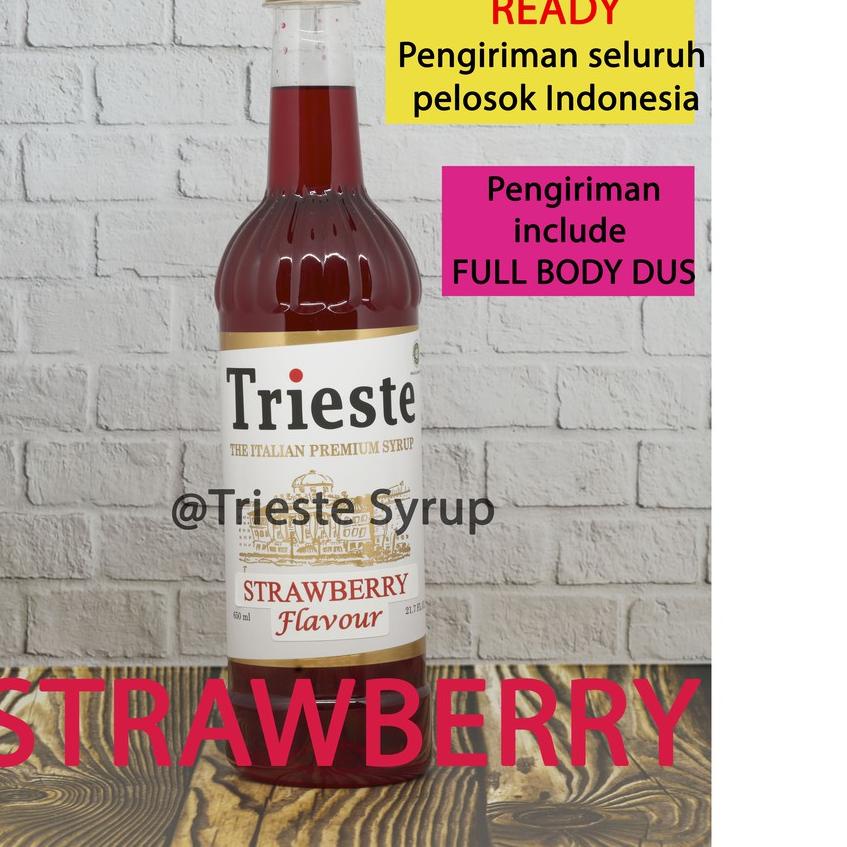 

♪ TRIESTE SYRUP STRAWBERRY ✈